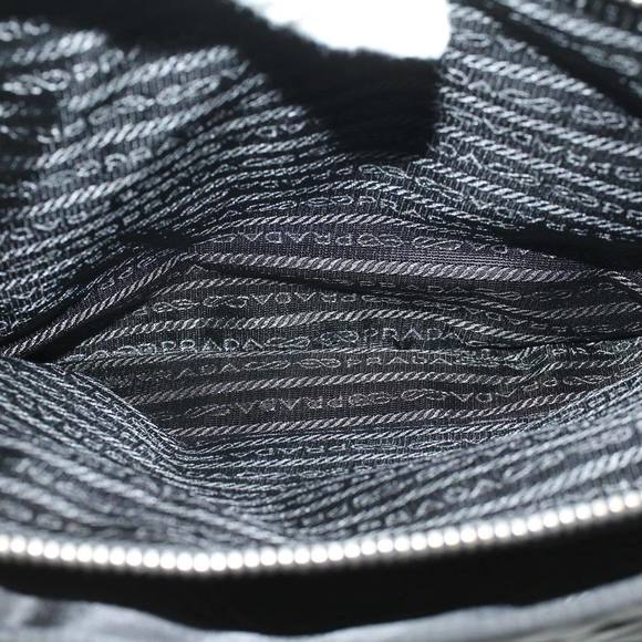 PRADA Hand Bag Nylon Black Auth 59229 - Picture 11 of 16